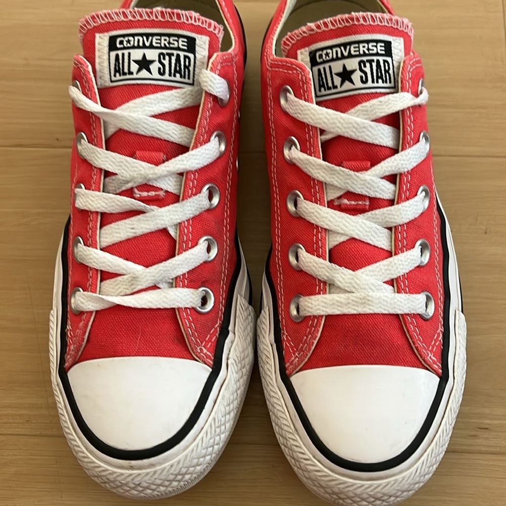 💥 CONVERSE MENS ALL STAR CHUCK TAYLOR LOW TOP SKATER CASUAL SNEAKERS /SHOES M: 4 - Picture 3 of 12